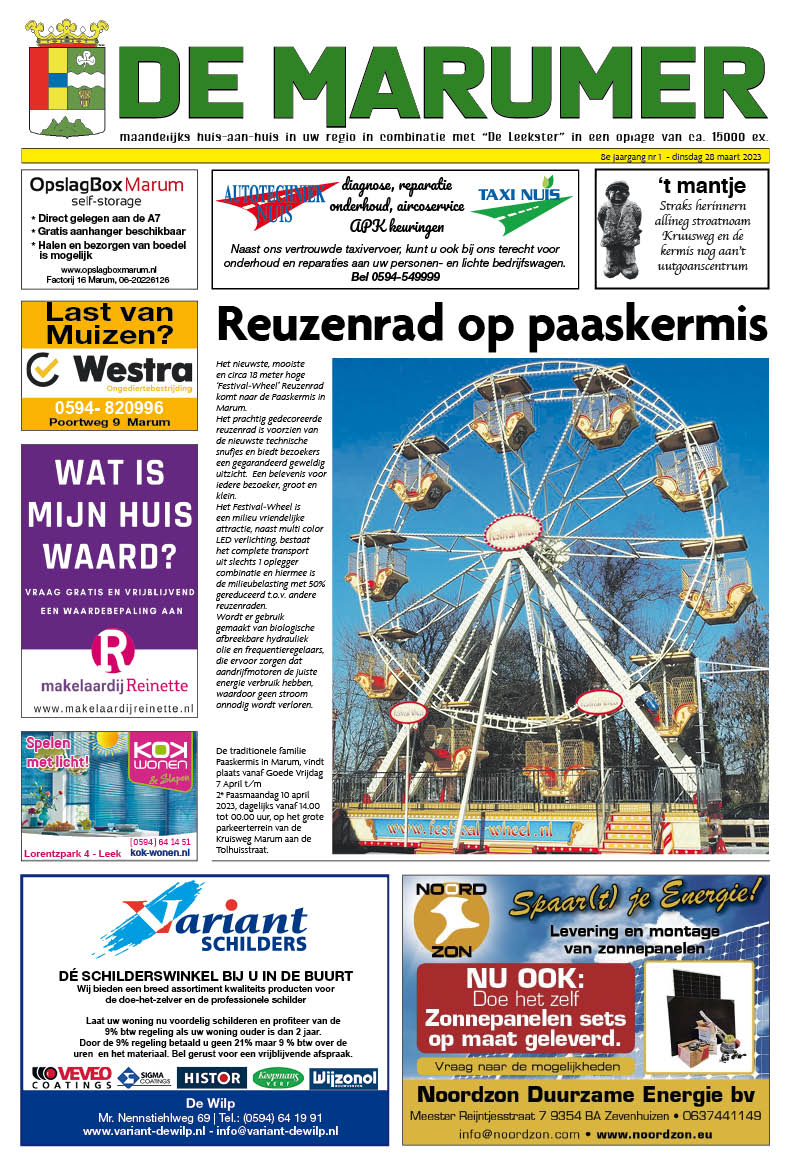 HRMedia & events - De Marumer maart2023