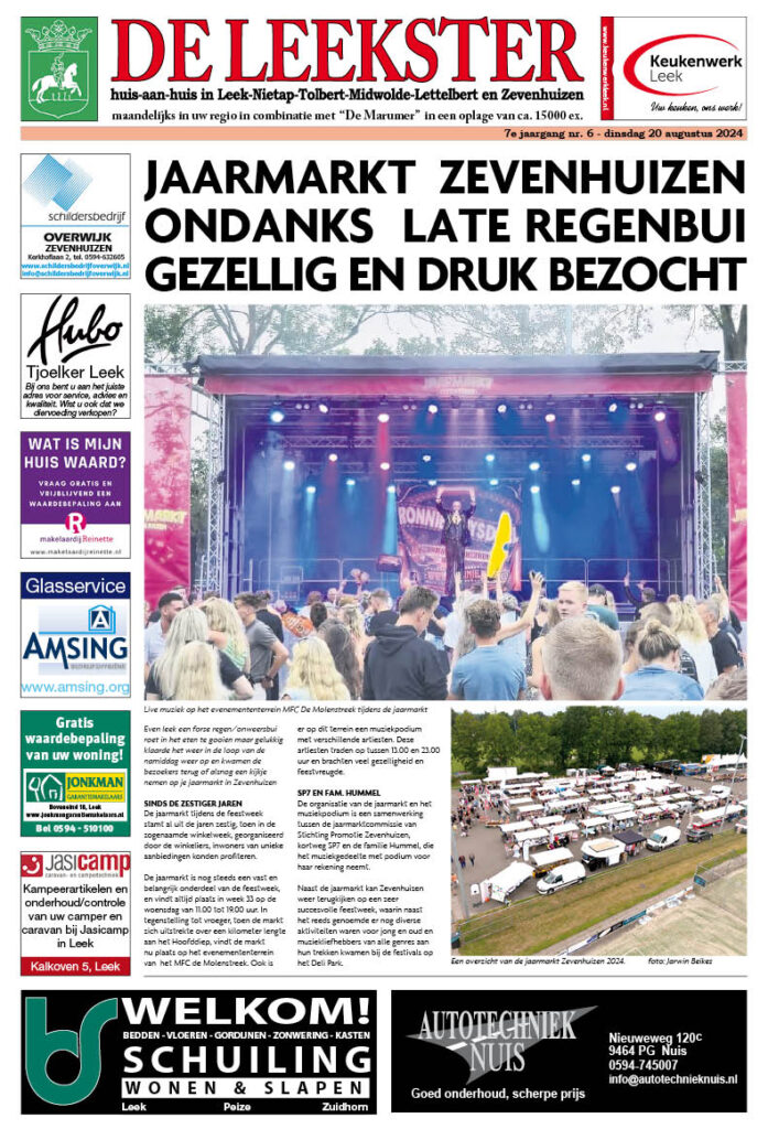 HRMedia & events - De Leekster augustus 2024