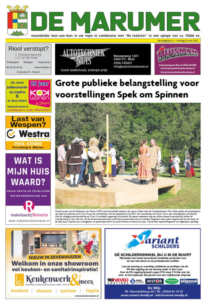 HRMedia & events - De Marumer mei 2025