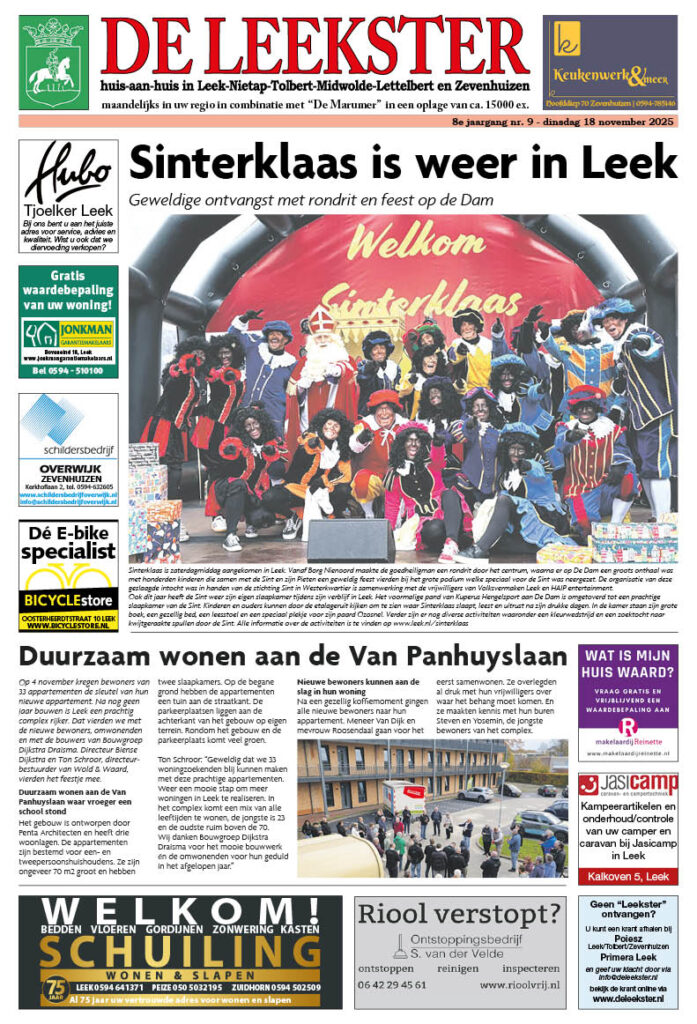HRMedia & events - De Leekster november 2025