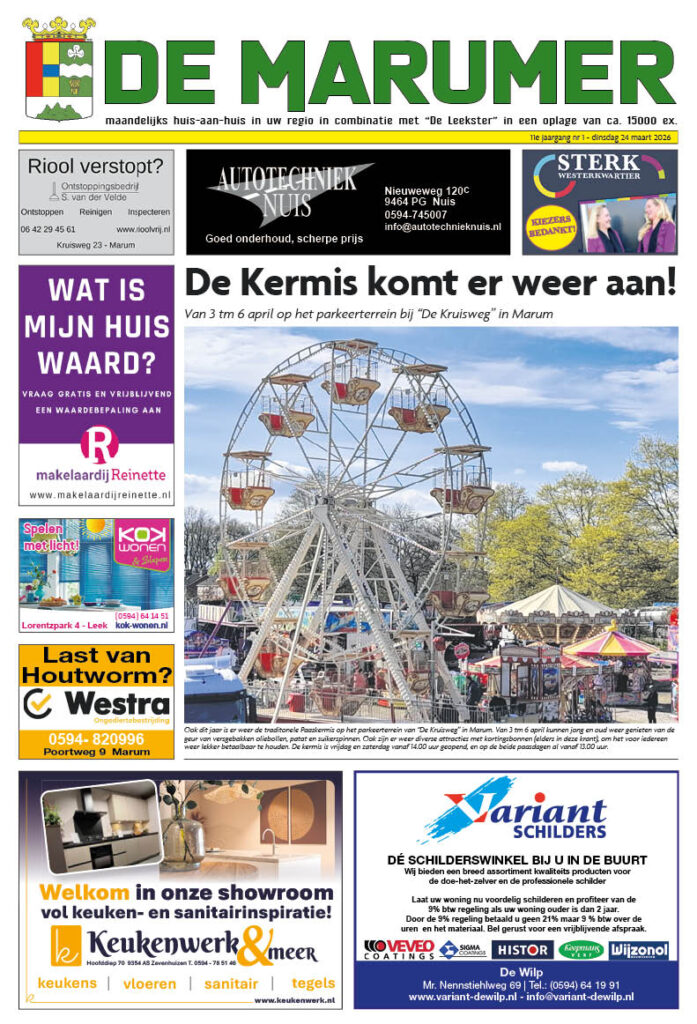 HRMedia & events - De Marumer maart 2026