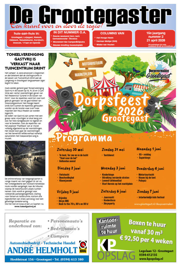 HRMedia & events - De Grootegaster april 2026