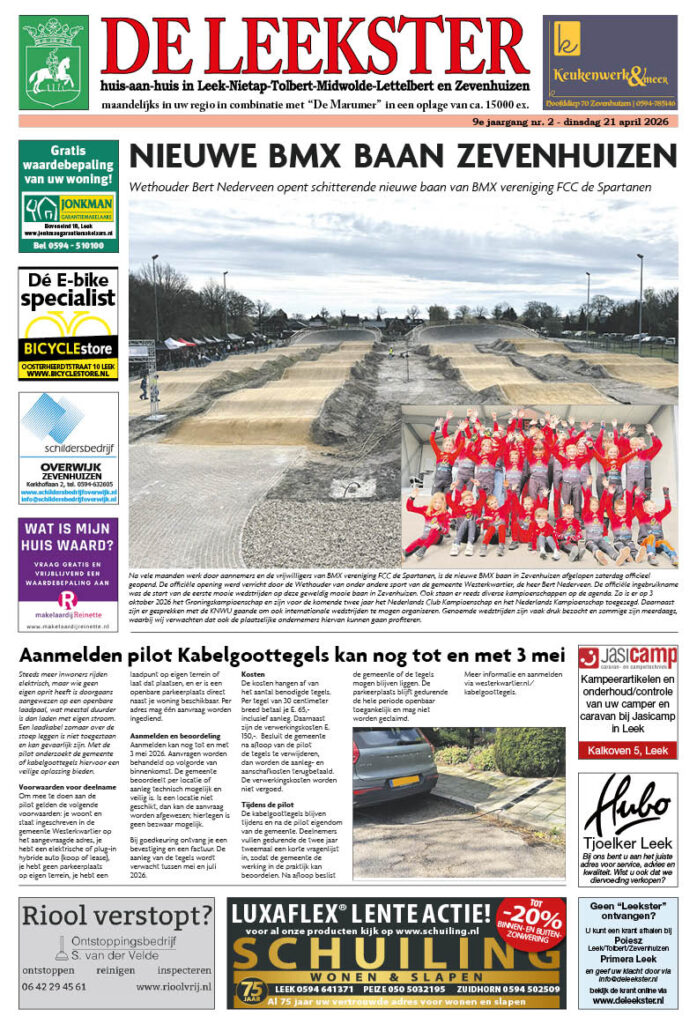 HRMedia & events - De Leekster april 2026