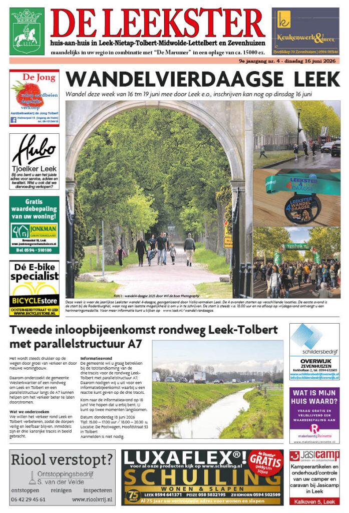 HRMedia & events - De Leekster juni 2026