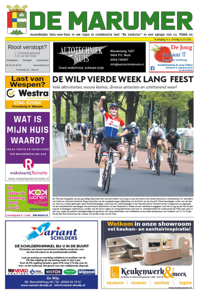 HRMedia & events - De Marumer juli 2026